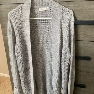 Grey cardigan
